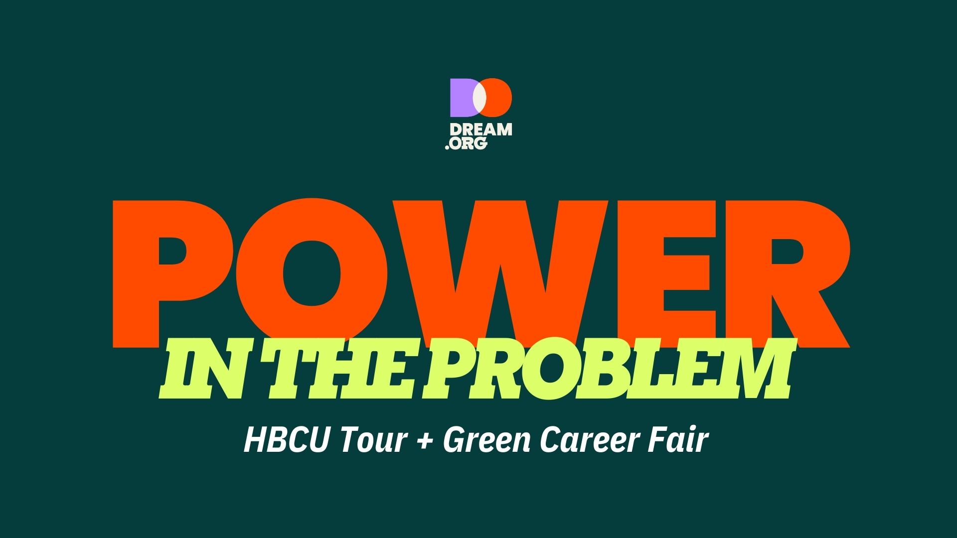 power in the problem hbcu tour